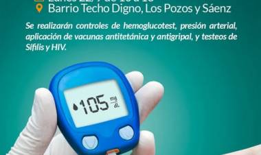 Jornada de Enfermería Gratuita en Pueblo Santa Trinidad