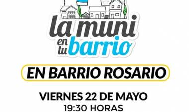 ¡"La Muni en tu Barrio" llega a Barrio Rosario!