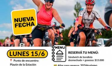 ¡Se viene la Bicicleteada a Santa María!