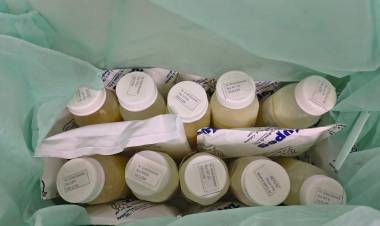 Coronel Suárez concretó el primer envío de leche humana pasteurizada al Hospital Penna