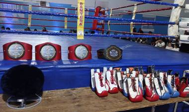Gran Festival boxistico organizado por BUNDINI BOXING en el Club Alem de Coronel Pringles