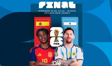 España vs. Argentina, por la final del Mundial 2026