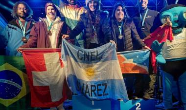 Orgullo suarense en la Copa Mundial de Natación de Invierno