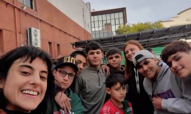 Programa Envion en Bahía Blanca participaron chicos de la Escuela 20 de Villa Belgrano