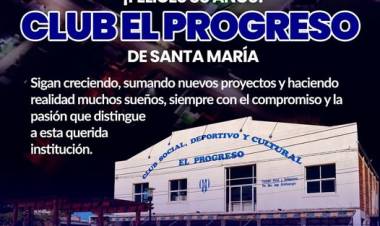 ¡Felices 88 años, Club El Progreso!