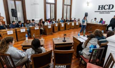 Participación, debate y compromiso en el Parlamento Juvenil Bonaerense
