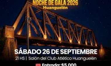 Huanguelén se viste de Gala para celebrar su 114° aniversario