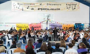 La Orquesta Escuela de Coronel Suárez participó del 15° Encuentro Regional de Orquestas Escuela