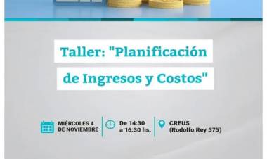  Taller: “Planificación de Ingresos y Costos”