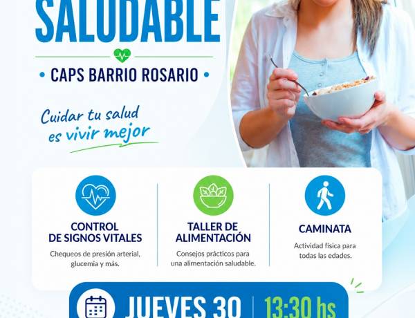 JORNADA SALUDABLE EN BARRIO ROSARIO 