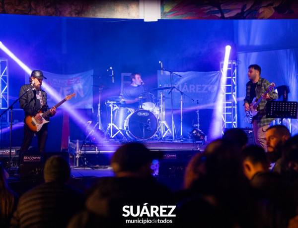 ¡El rock volvió a sonar fuerte en Coronel Suárez!