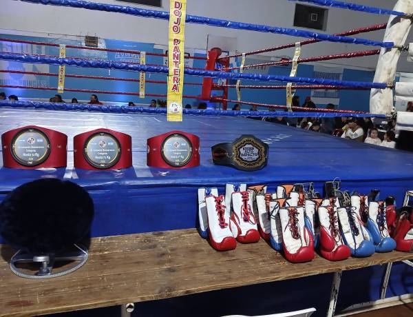 Gran Festival boxistico organizado por BUNDINI BOXING en el Club Alem de Coronel Pringles