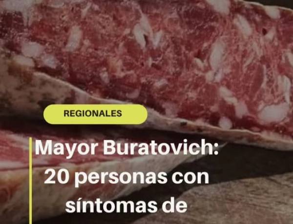 En la localidad de Mayor Buratovich: 20 personas con sintomas de Triquinosis