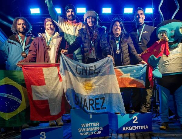 Orgullo suarense en la Copa Mundial de Natación de Invierno