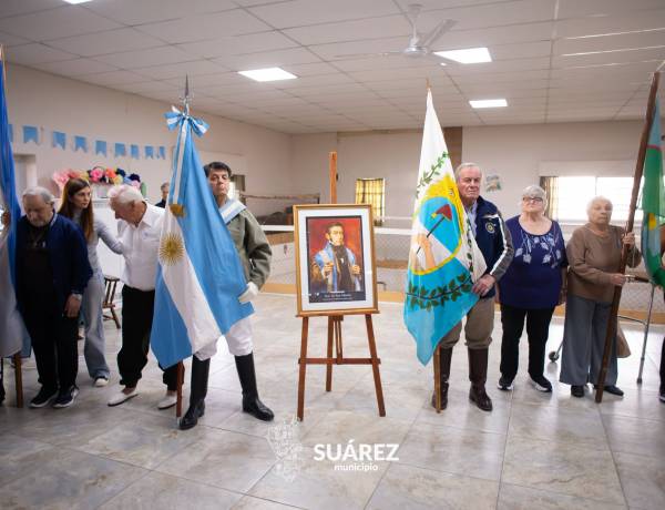 Coronel Suárez rindió homenaje al General José de San Martín