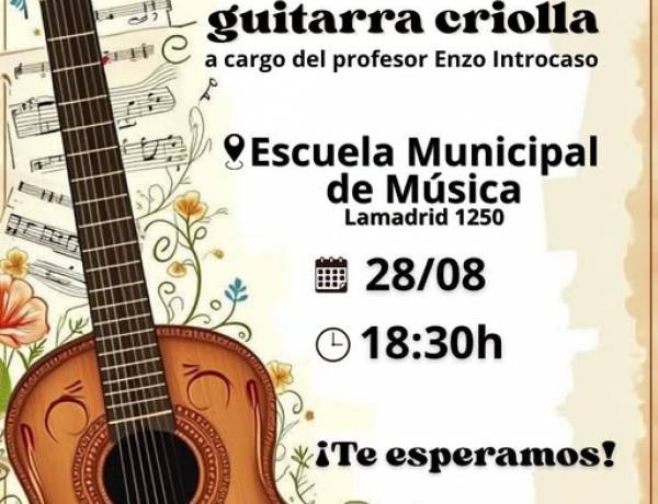 MUESTRA DE GUITARRA CRIOLLA