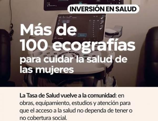 Más de 100 ecografías para cuidar la salud de las mujeres