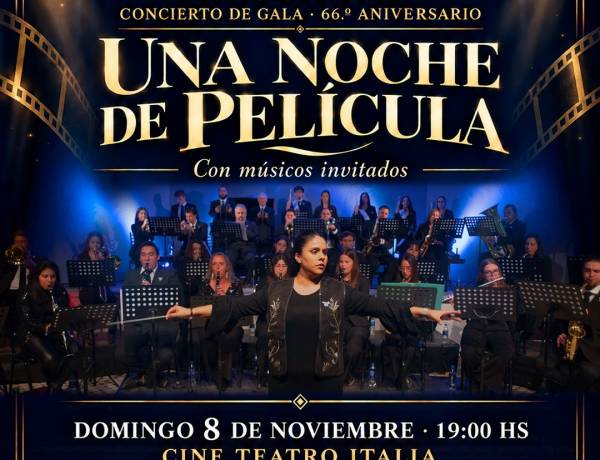 CONCIERTO DE GALA POR EL 66° ANIVERSARIO DE LA BANDA MUNICIPAL DE MÚSICA