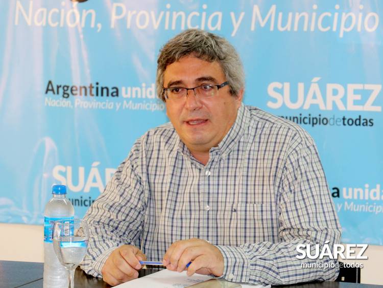 Visita del ministro de Desarrollo Agrario Javier Rodríguez..