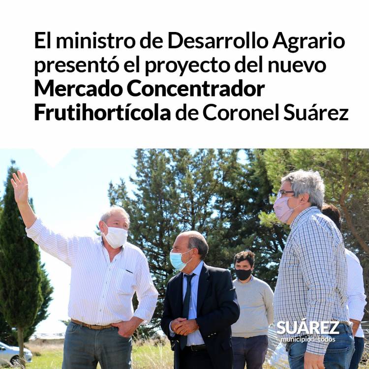 Visita del ministro de Desarrollo Agrario Javier Rodríguez..