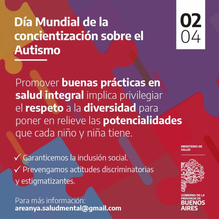 DÍA MUNDIAL DE CONCIENTIZACIÓN SOBRE EL AUTISMO
