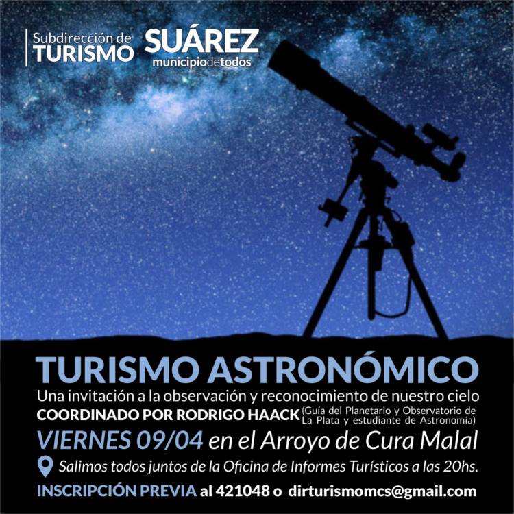 GOBIERNO: TURISMO ASTRONÓMICO EN EL ARROYO DE CURAMALAL