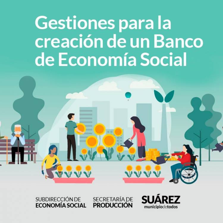 Gestiones para la creación de un Banco de Economía Social ⠀