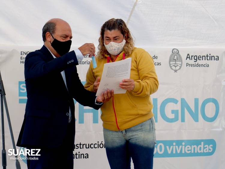Se entregaron las últimas 50 viviendas del programa Techo Digno
