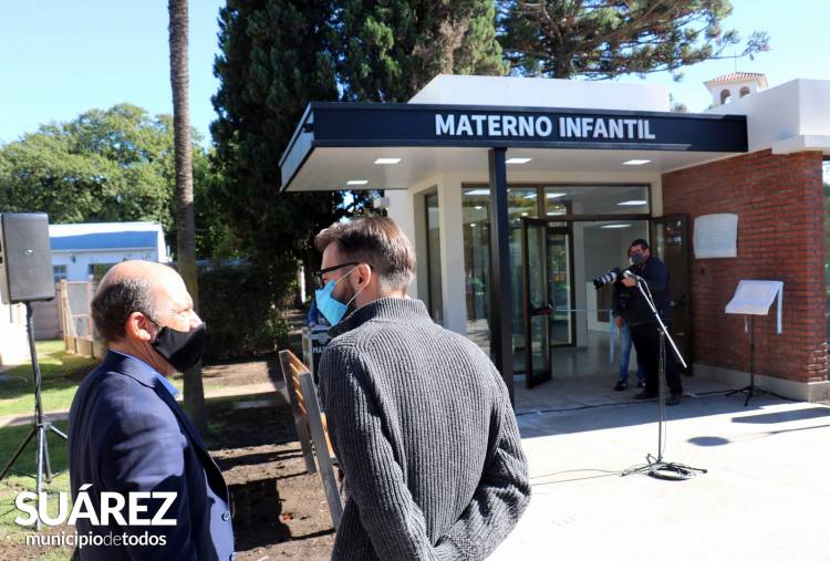 Inauguración del Materno Infantil del Hospital Municipal Dr. Raúl Caccavo