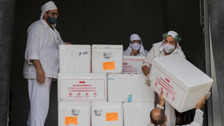 Llegaron al país 864 mil dosis de vacunas contra el covid del Fondo Covax