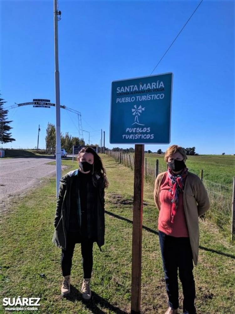 Turismo se sumó al 134° aniversario de Pueblo Santa María