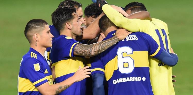 Boca festejó en los penales!