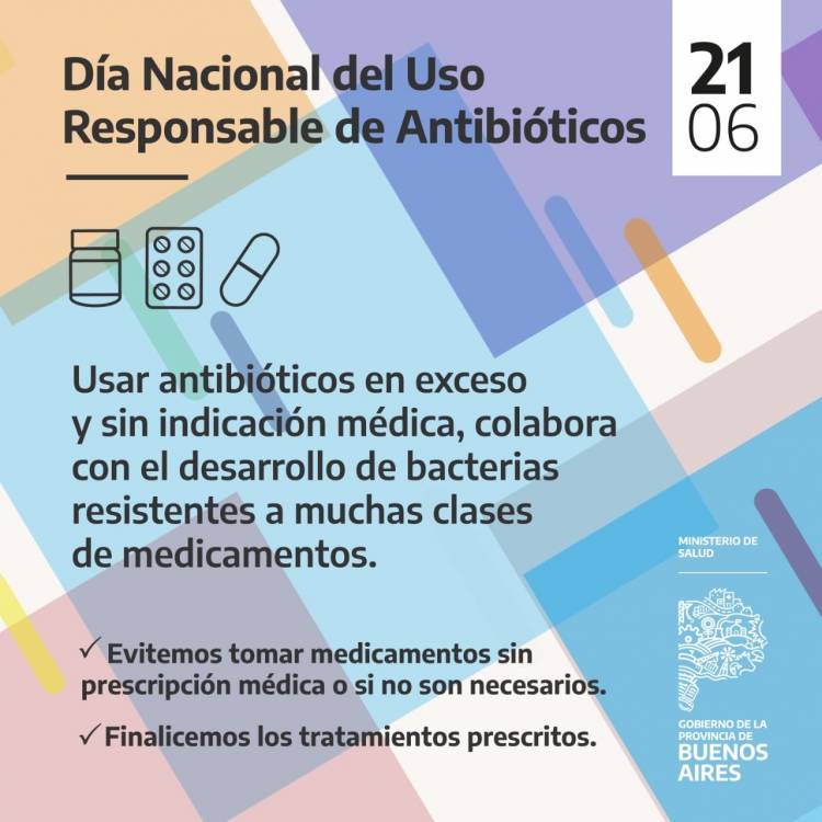 Dia Nacional del uso responsable de antibióticos