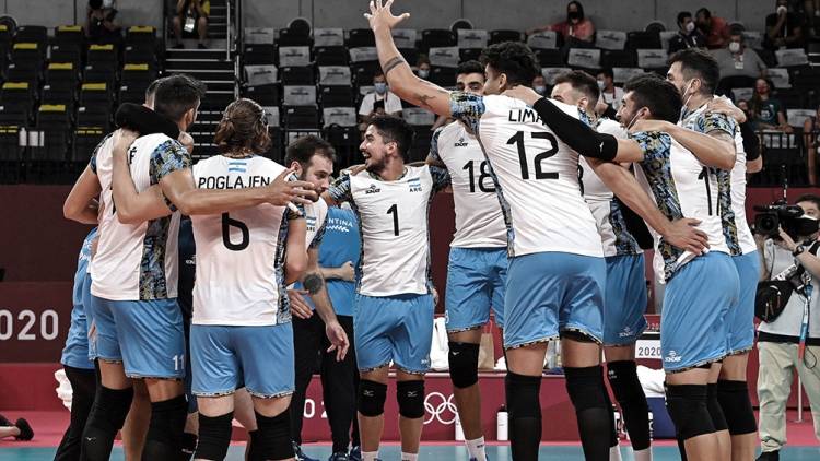 JJOO: En una batalla, el vóley masculino obtuvo su primera victoria ante Francia
