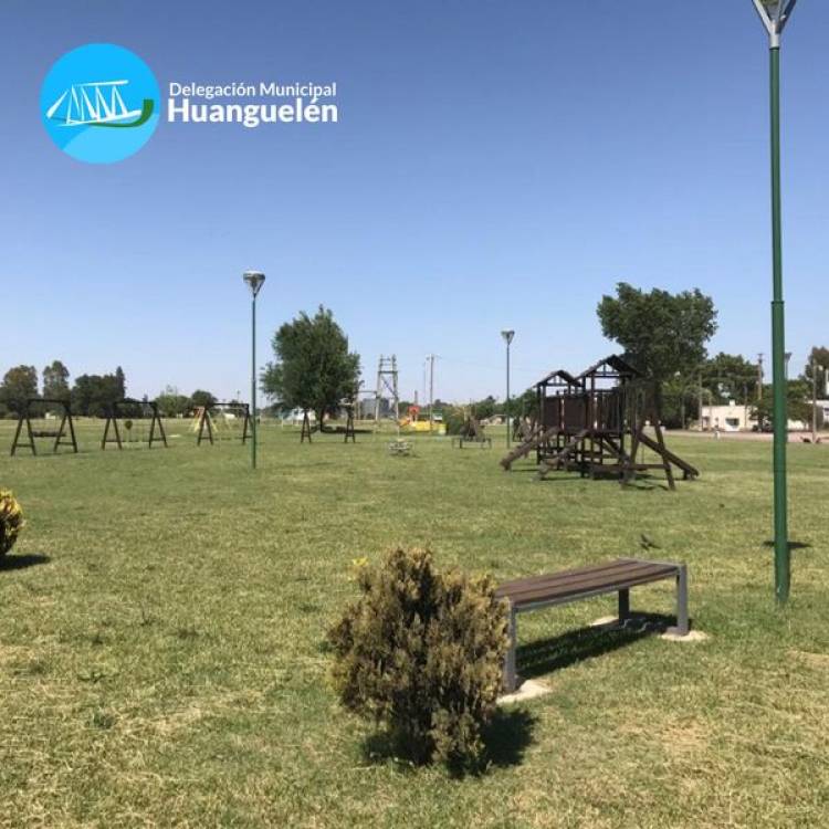  Parque Recreativo de Huanguelén: se avanza en la construcción de baños para el predio ⠀