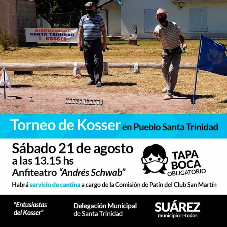 Torneo de Kosser en Pueblo Santa Trinidad