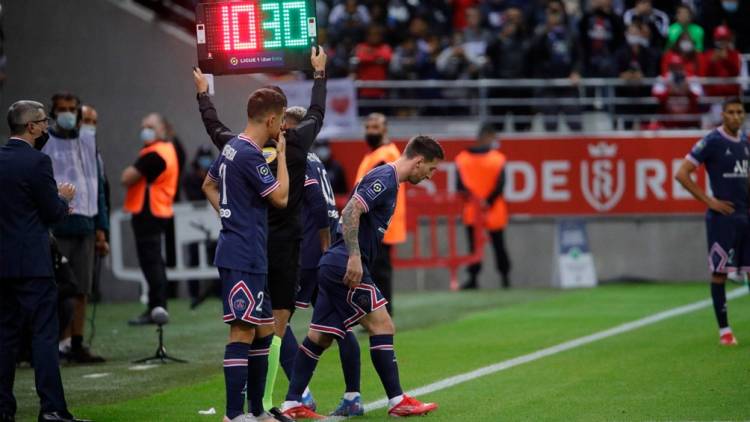 Messi tuvo su esperado debut en Paris Saint Germain: jugó 25 minutos