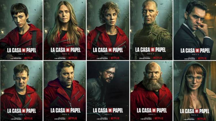 Pelucas, pistolas y hasta gafas: qué se “robaron” los actores de “La Casa de Papel”