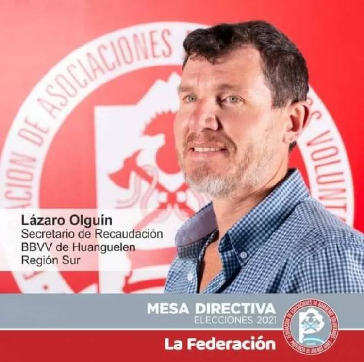 El presidente de Bomberos Voluntarios de Huanguelén pasó por los micrófonos de nuestra radio y nos contó sobre su nueva designación