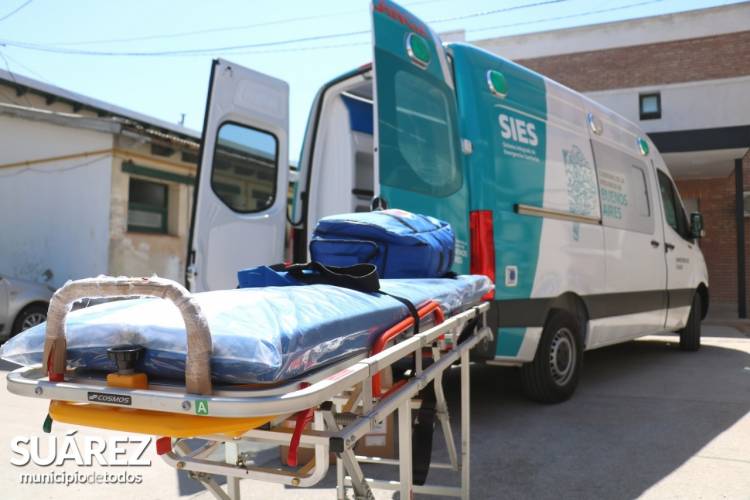 Coronel Suárez cuenta con una ambulancia de alta complejidad