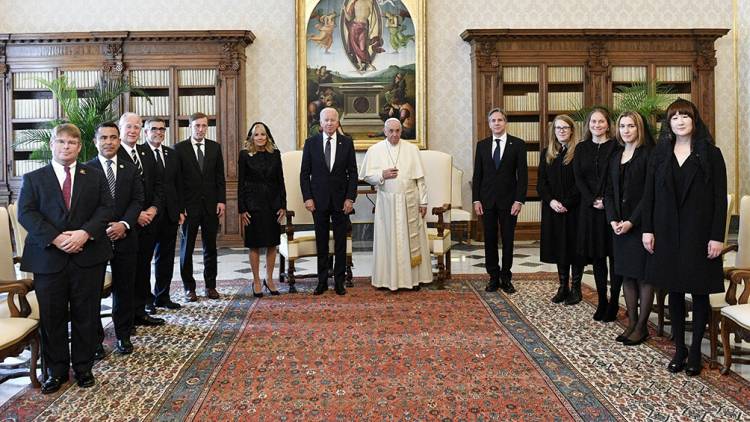 Francisco recibió al presidente Joe Biden y al coreano Moon Jae-in