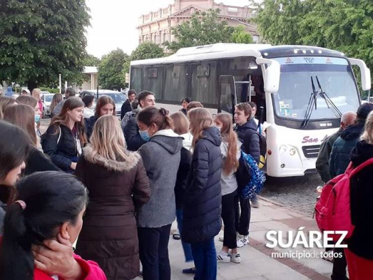 Juegos BA: la delegación suarense partió hacia Mar del Plata