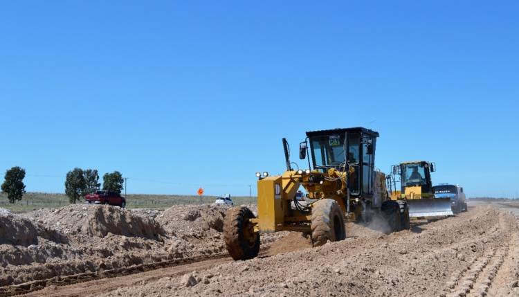 LA CONSTRUCCIÓN DE LA AUTOPISTA BAHÍA BLANCA-TORNQUIST YA SUPERA EL 45?AVANCE