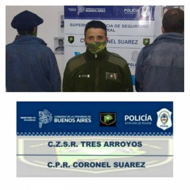 Operativo policial del CPR en la zona del G8 por abigeato con dos detenidos