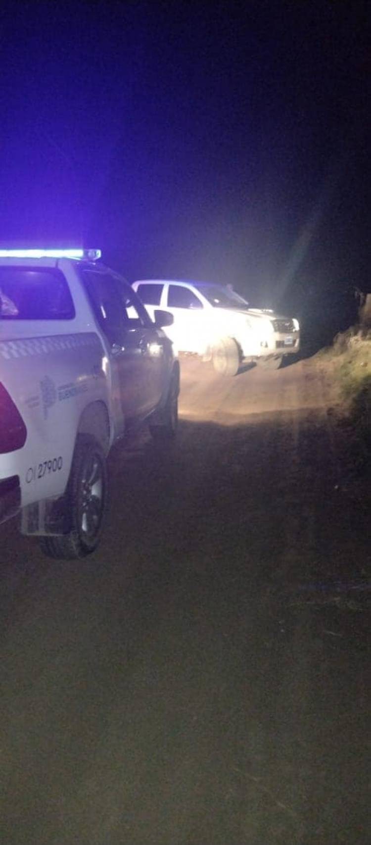 Operativo policial del CPR en la zona del G8 por abigeato con dos detenidos