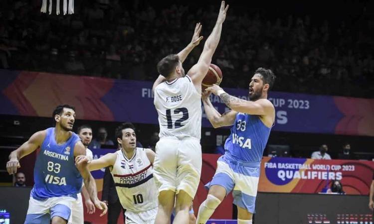 BÁSQUET: Argentina volvió a superar cómodamente a Paraguay por las Eliminatorias