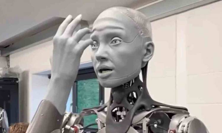 Ameca, el robot humanoide que impresiona por sus expresiones faciales