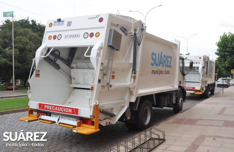 El Municipio adquirió dos camiones recolectores 
