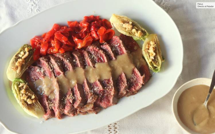 Receta de lomo bajo de ternera en salsa de whisky, el clásico infalible de las fiestas navideñas