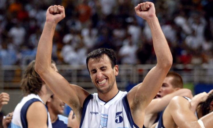 Manu Ginóbili fue nominado para ingresar al Salón de la Fama del baloncesto